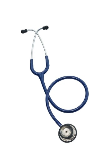 Riester  Duplex 2.0 z głowicą ze stali nierdzewnej-granatowy Stetoskop o dwustronnej głowicy posiadający doskonałe parametry odsłuchowe
