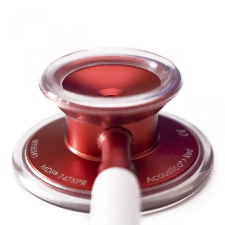 MDF 747XP  Deluxe Dual Head -Red - White (MDF29) Stetoskop internistyczny