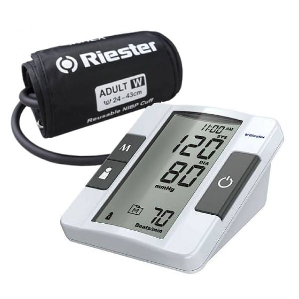 Riester ri-champion smartPRO+ Mankiet: 24-43 cm Ciśnieniomierz elektroniczny walidowany klinicznie (mankiet W) 1735