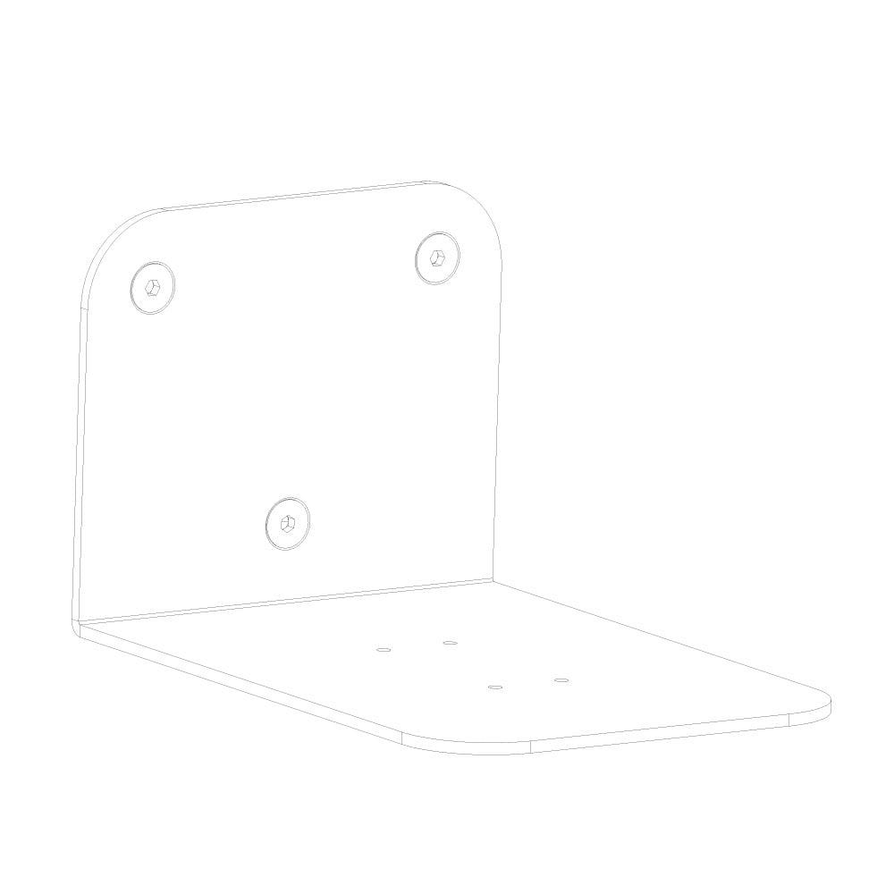 LENA LIGHTING STERILON FLOW 72W UCHWYT NAŚCIENNY Sterilon Flow 72W biały mat