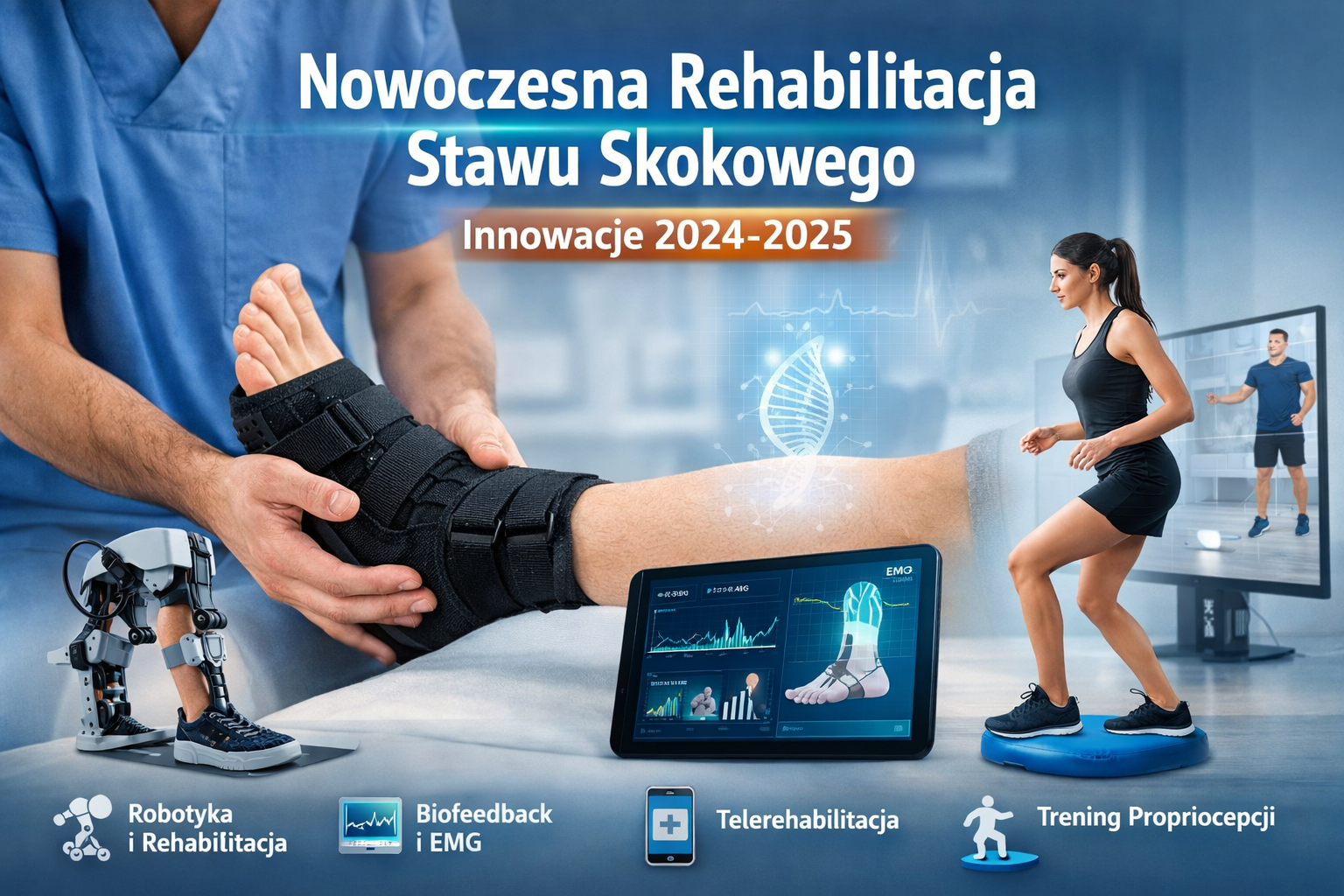 Nowoczesna rehabilitacja stawu skokowego